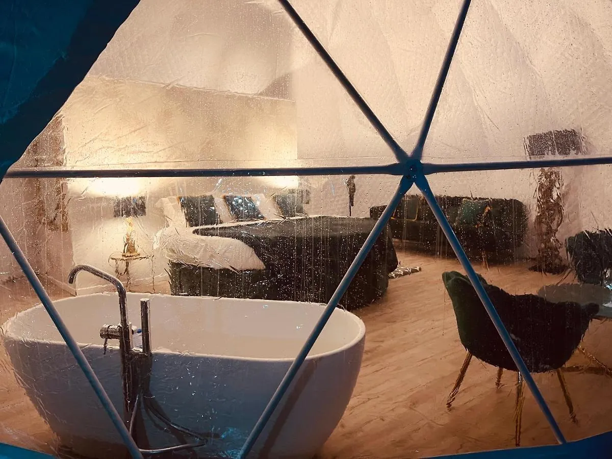 Luxury tent Bubble Glamping Sicily Hotel Catania