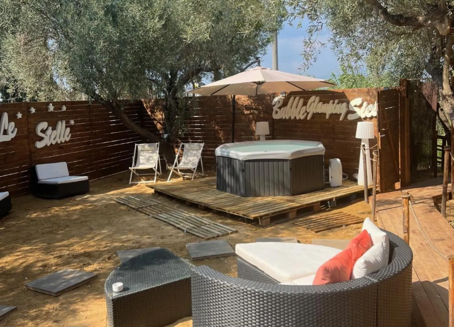 Luksustelt Bubble Glamping Sicily Hotel Catania Italien