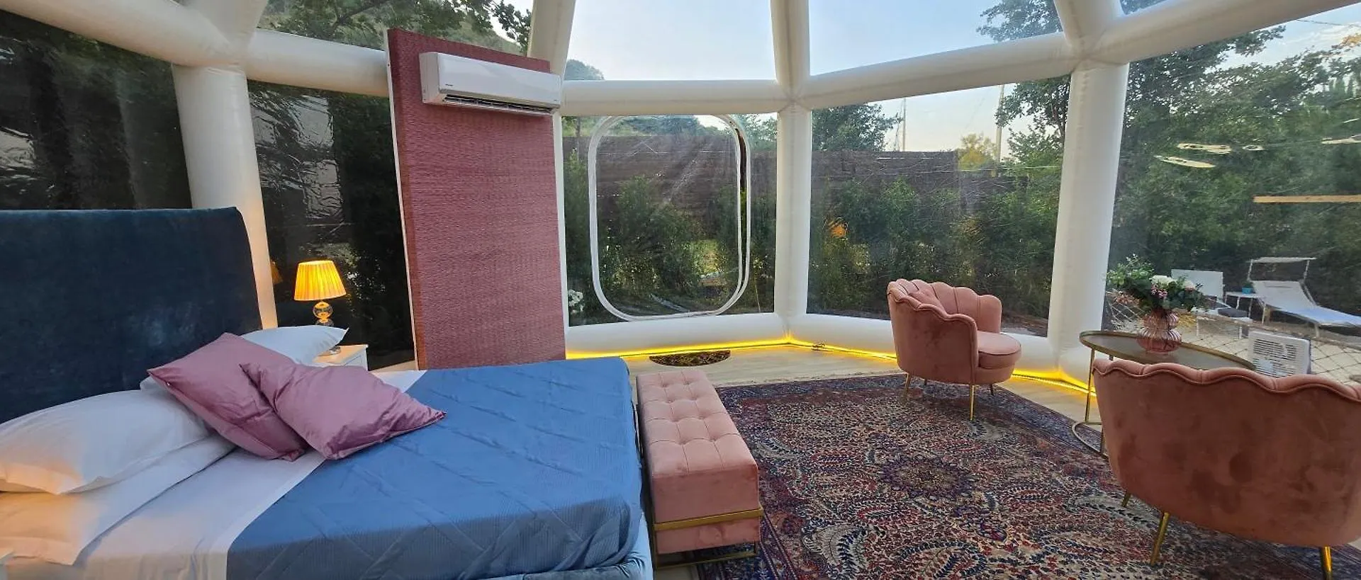 Luksustelt Bubble Glamping Sicily Hotel Catania Italien